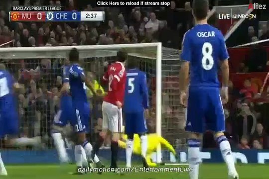 Juan Mata Fantastic Chance Man Utd 0-0 Chelsea Premier League