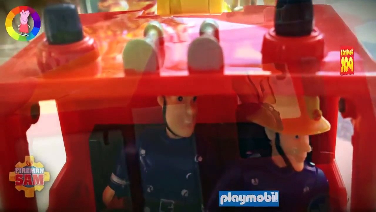 Playmobil (Brand) New Fireman Sam Episode with Toys Playset Postman Pat Peppa Pig English 2015