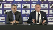 Foot - L1 - OL : Aulas «Il fallait trouver la solution»