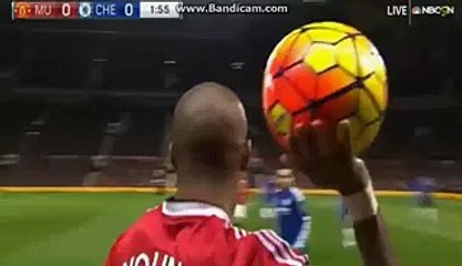 Wayne Ronney Super power shot Man Utd 0-0 Chelsea 28-12-2015