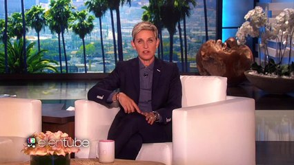 Ellen Parodies Adele’s ‘Hello’ Music Video