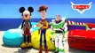 Disney Toy Story Sheriff Woody and Buzz Lightyear ridin Lightning McQueen Disney Cars