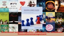 Download  Innovation möglich machen Handbuch für effizientes Innovationsmanagement PDF Frei
