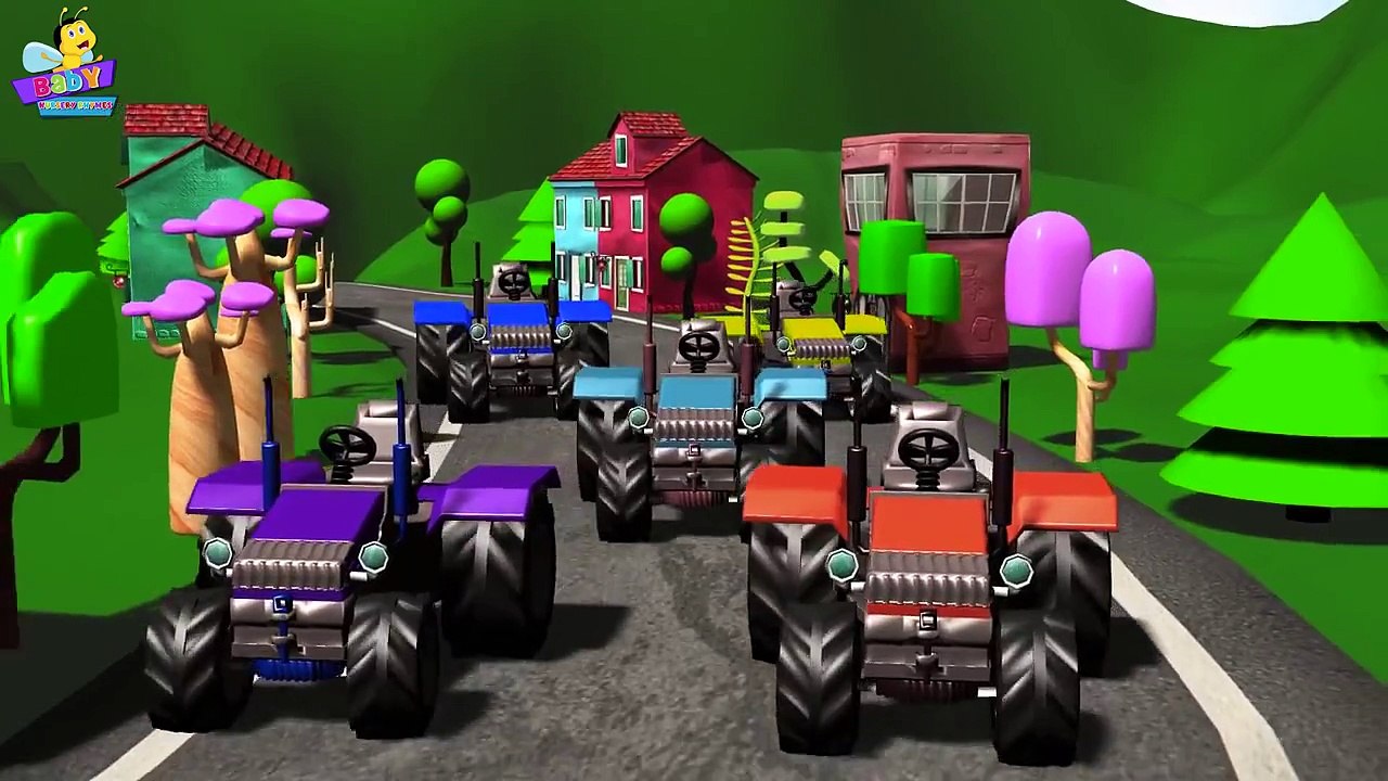 Tractor Finger family Songs 3D | Finger Family...