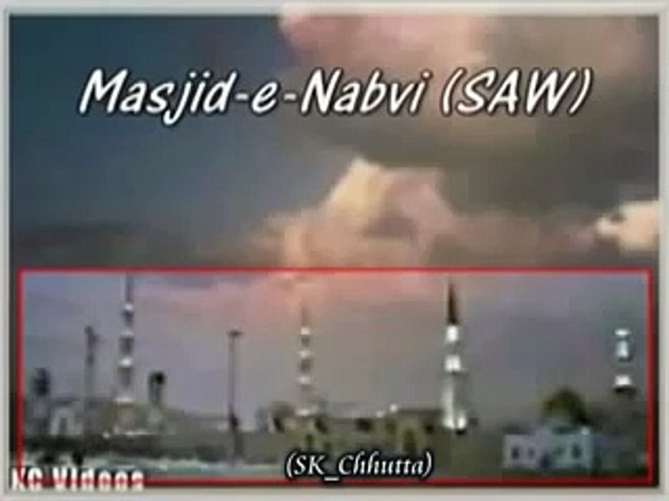 Masjid e Nabwi in Dark Cloud Must watch (SK~Chhutta)