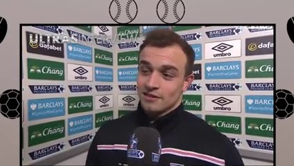 Everton 3-4 Stoke City - Xherdan Shaqiri Post Match interview - proud of Stoke spirit