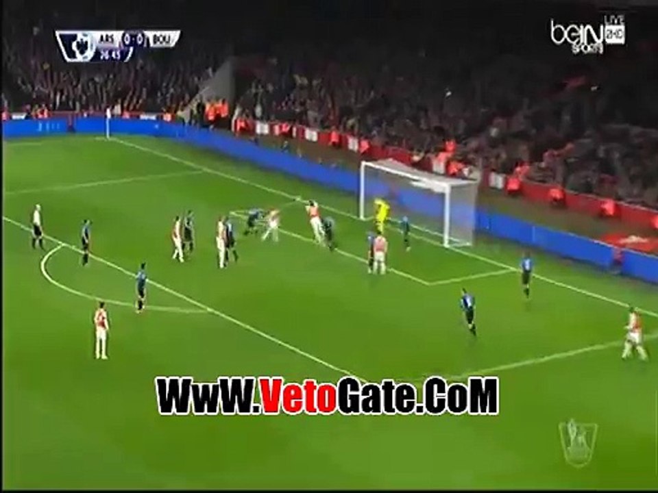 "الارسنال"يتقدم بهدف نظيف امام"بورنموث"بالشوط الاول