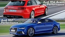 Audi RS6 Avant Performance and RS7 Performance