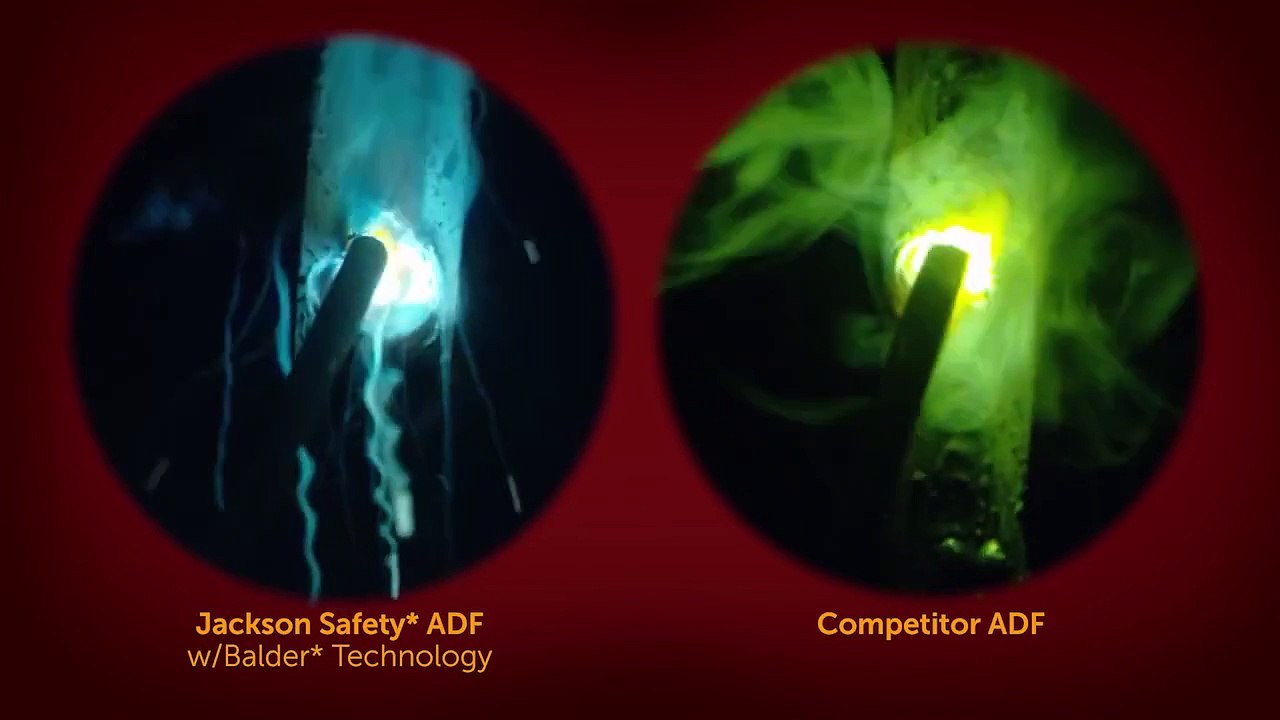 Jackson Safety* ADF with Balder* Technology vs. a Competitor