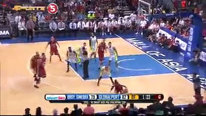 GINEBRA VS GLOBALPORT - OT   Philippine Cup 2015-2016