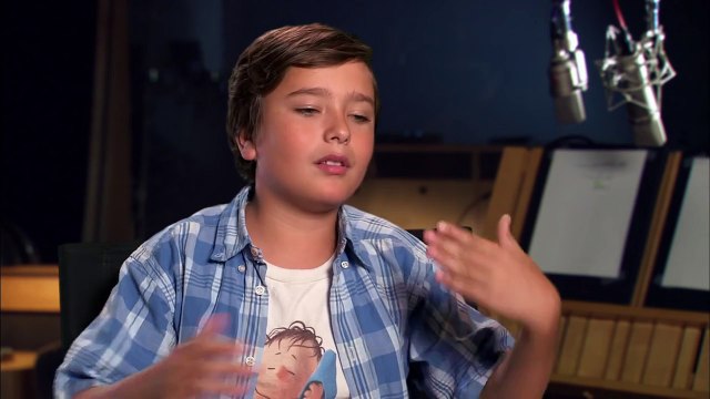 The Peanuts Movie Linus Official Interview - Alex Garfin