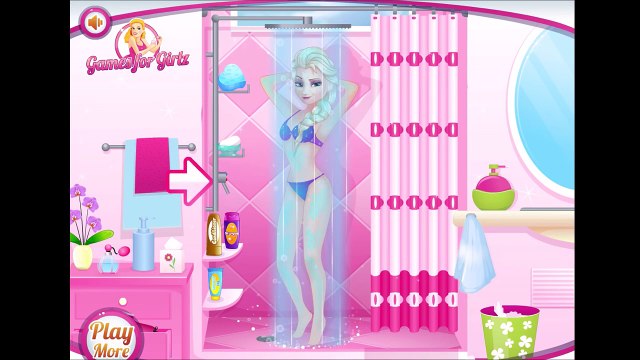 baby care Disney Frozen Elsa Tanning Salon Game for Girls - Kids Games HD