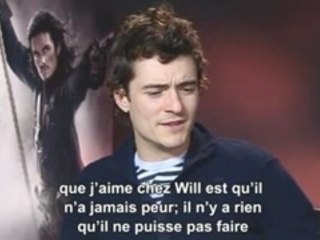Interview d'Orlando Bloom sur PDC 3