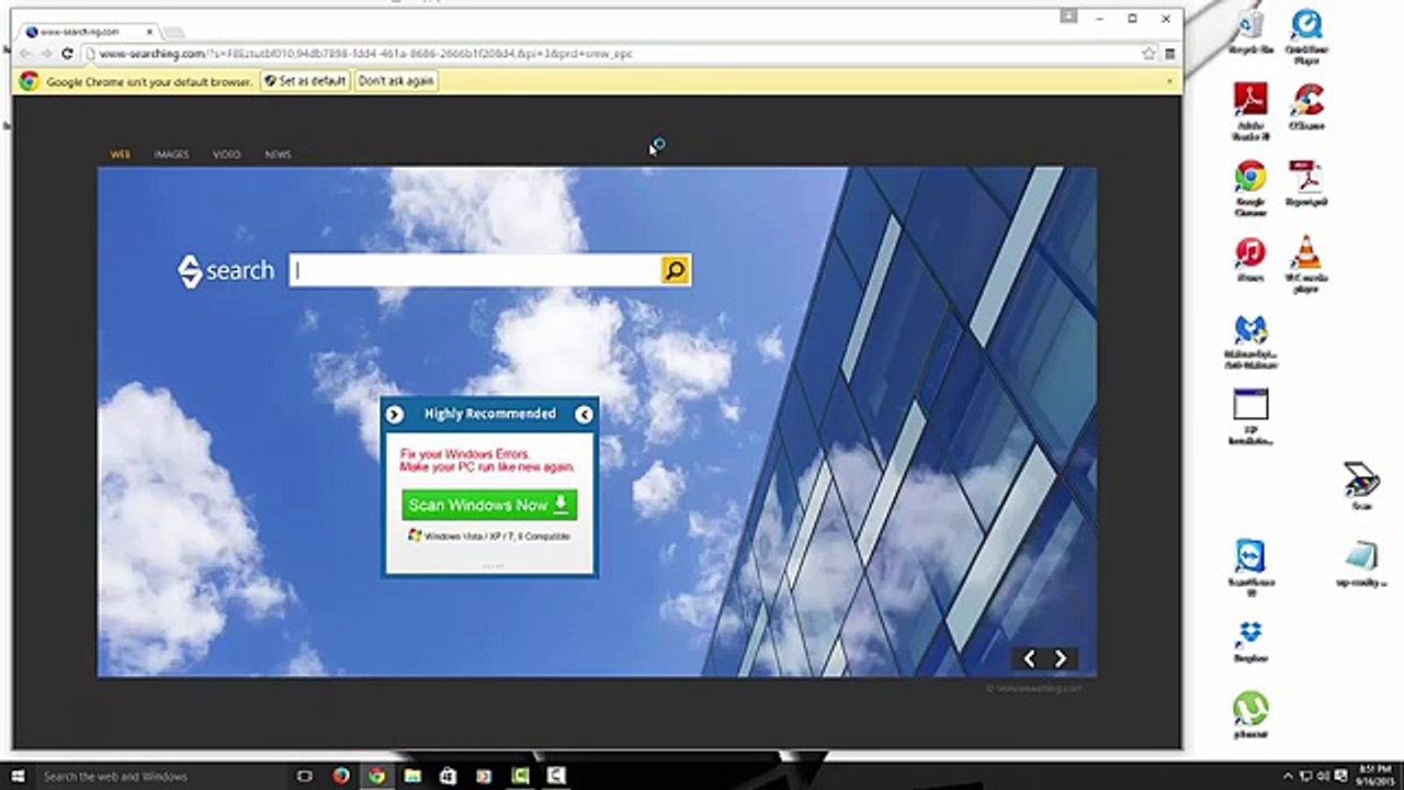 How to remove popups / malware / adware/ from your Chrome or Firefox Browser