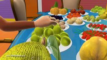 Bolo Bandar - Learn Fruits - 3D Animation Hindi Nursery rhymes for children