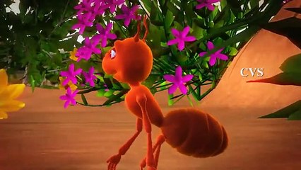 Cheema entho chinnadi - Ants 3D Animation Telugu Rhymes For Children with Lyrics