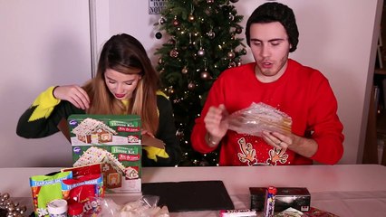 Making A Gingerbread House With Alfie | Zoella