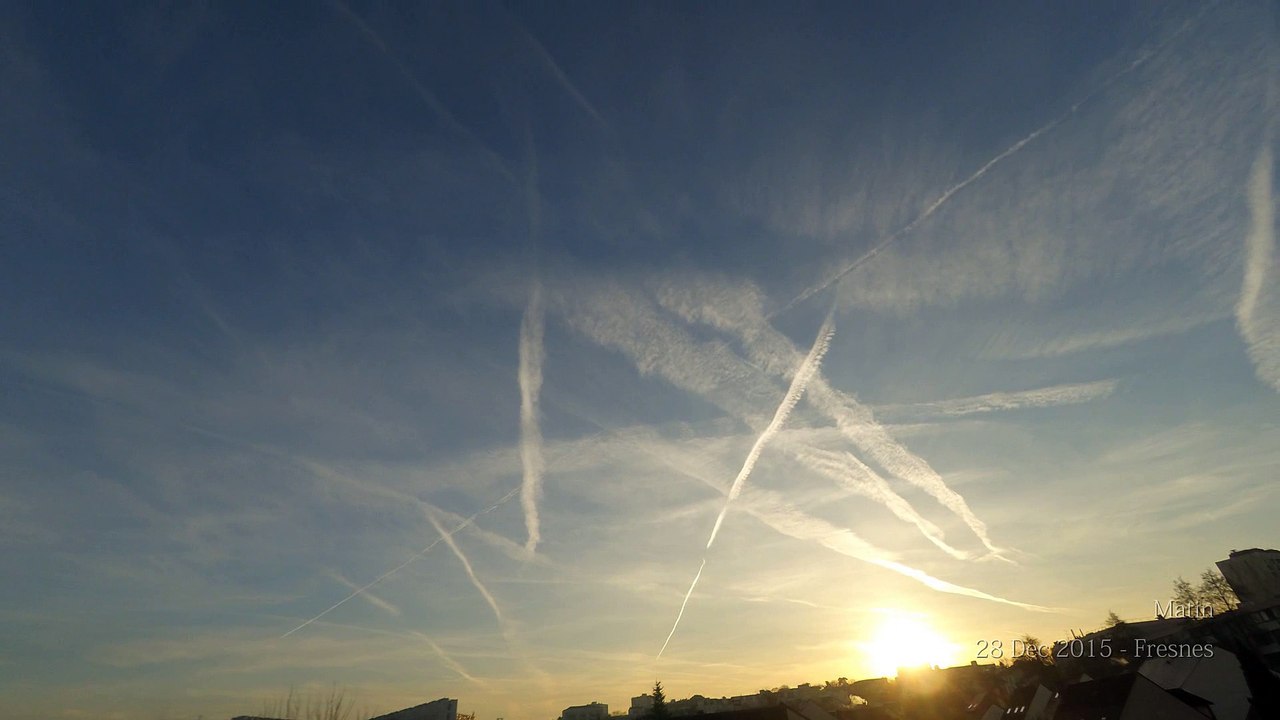 Sky Timelaps 28 Dec 2015  HD