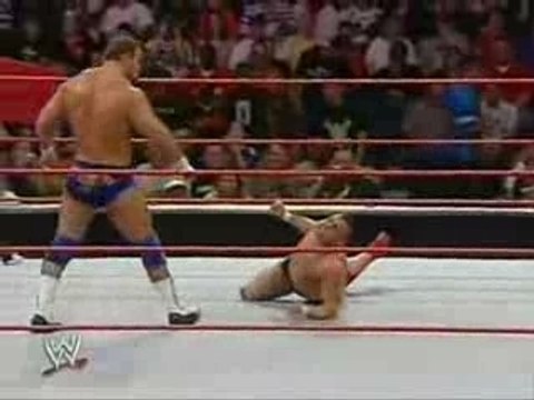 Raw 14.05.07: Chris Masters Vs Santino Marella