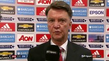 Louis van Gaal no resigning - Chelsea Manchester United post match interview