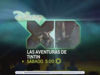 PROMO "LAS AVENTURAS DE TINTÍN" (2-1-2016) EN DISNEY XD