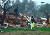 Rescue Workers Search Rubble After Tornado Rips Through Garland