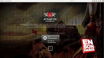 Ayyıldız Tim Anonymous’u hackledi