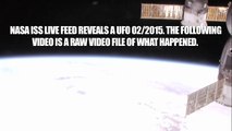 UFO Sighting NASA Cuts Live Feed 02 06 2015