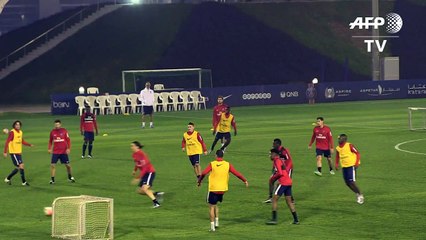 سان جرمان يبدأ تدريباته في الدوحة استعدادا للقاء انتر ميلان