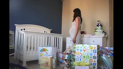 pregnant mom does a timelapse everyday until the baby is born
