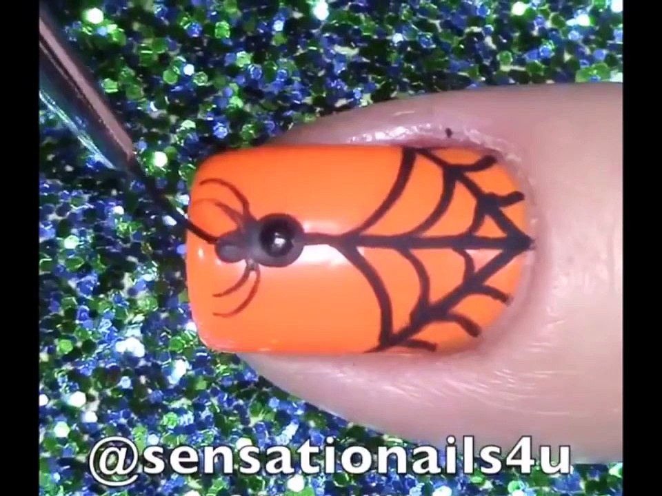 Halloween compilation nails art.