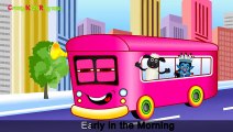 Childrens Cool Songs Cartoons - Wheels On The Bus - Kids Music & Nursery Rhymes