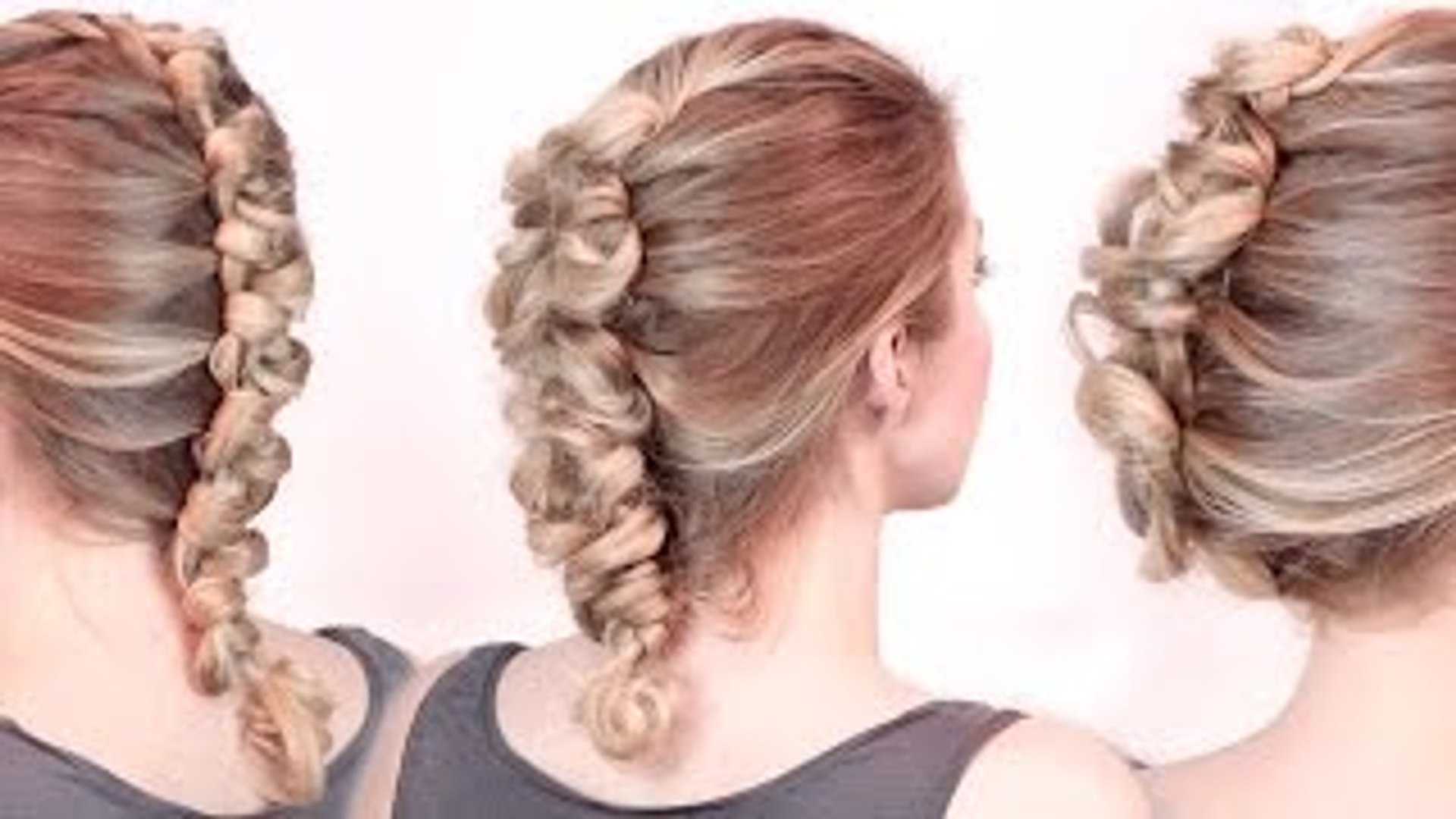 Rockstar Hairstyles Faux Hawk Braid Updo Tutorial Loop Dutch