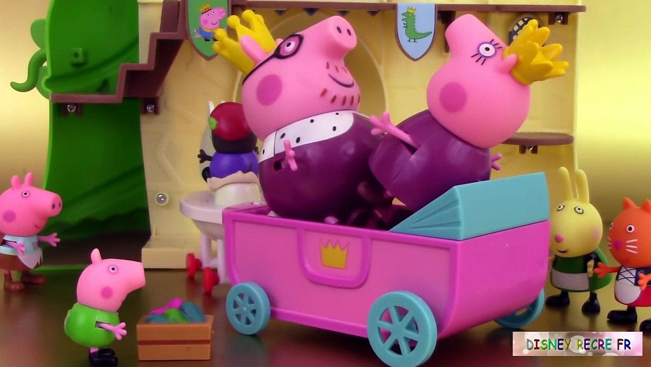 Peppa Pig Once Upon a Time Château ♥ Storytime Castle Figurines Play doh ♥ Il était une fois