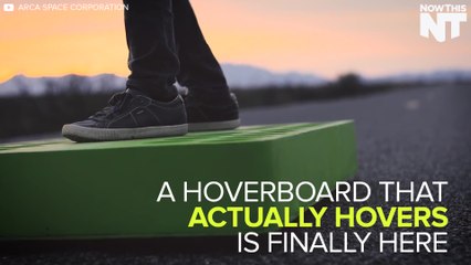 This Hoverboard Actually Hovers, But It Costs $20,000