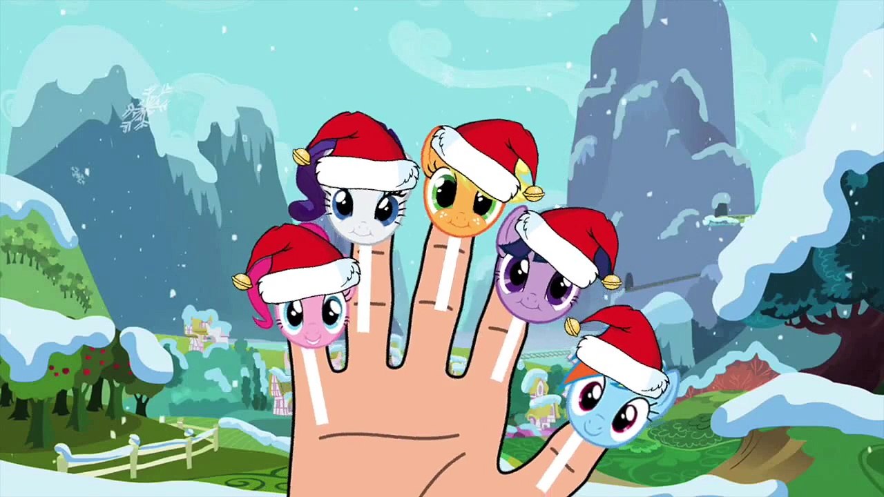 LOLLIPOP FINGER FAMILY MY LITTLE PONY MLP CHRISTMAS CAKE POP MLP MY LITTLE PONY ICE CREAM BABY SONG