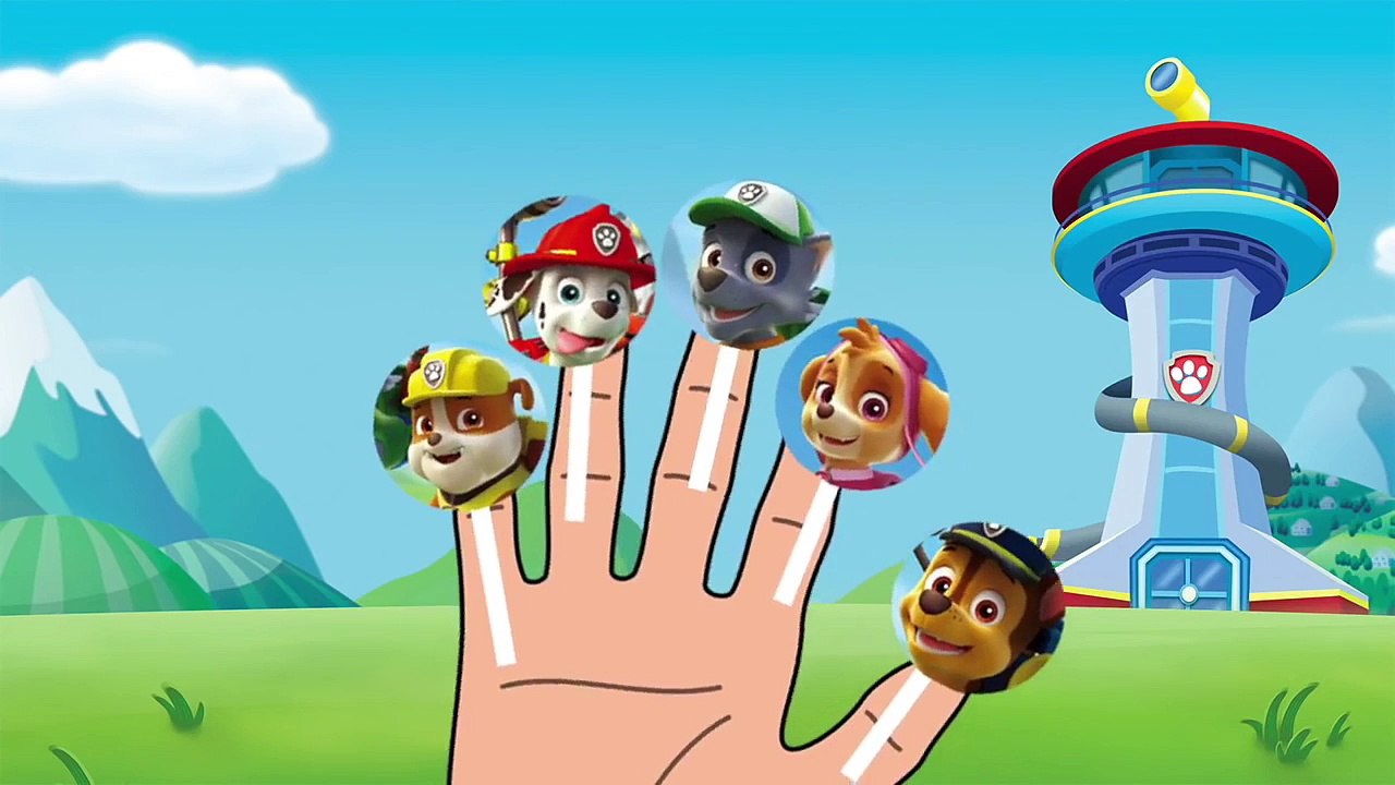 LOLLIPOP FINGER FAMILY PAW PATROL CAKE POP PAW PATROL ICE CREAM NURSERY RHYMES BABY SONG