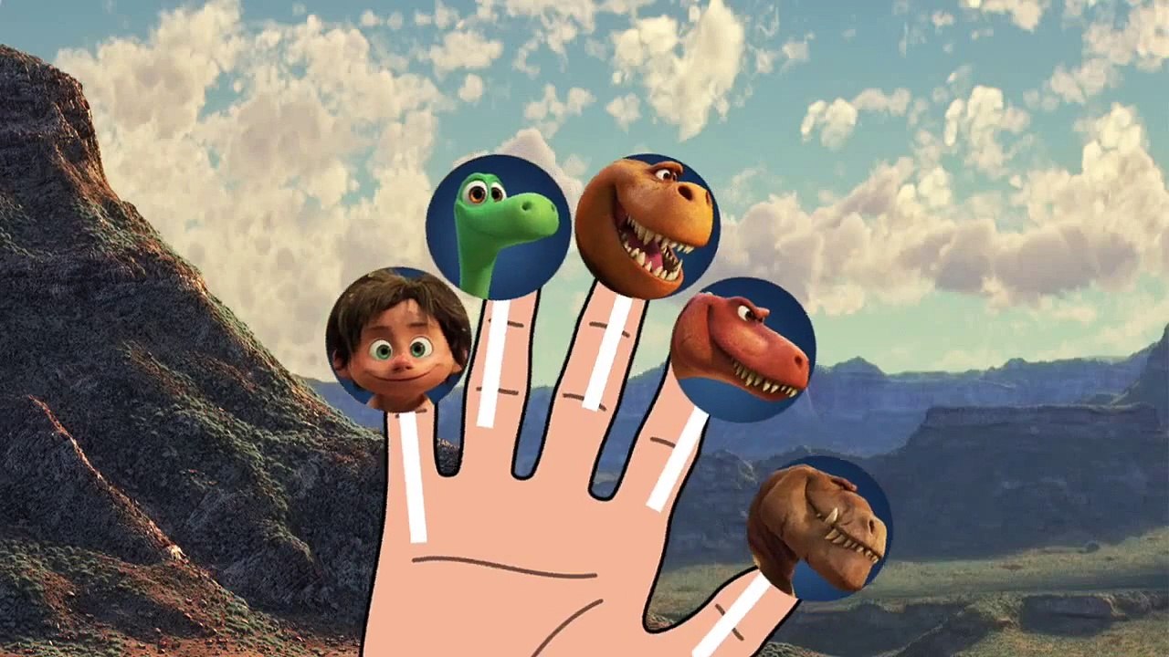 LOLLIPOP FINGER FAMILY THE GOOD DINOSAUR CAKE POP THE GOOD DINOSAUR ICE CREAM NURSERY RHYMES T-REX