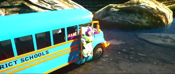 Wheels On The Bus Go Round And Round + Spiderman Toys Story _ Nursery Rhymes for Children Kids Songs , HD online free 2016