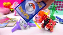 Mcdonalds Fast Food Happy Meal All 8 Pokemon   Playing Cards   Surprise Egg Toys 2015 Vid