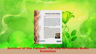 Read  Survival of the Fattest The Key to Human Brain Evolution Ebook Free