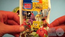 SpongeBob SquarePants Party! Opening HUGE Surprise Egg Blind Bag Mega Bloks