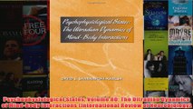 Psychophysiological States Volume 80 The Ultradian Dynamics of MindBody Interactions