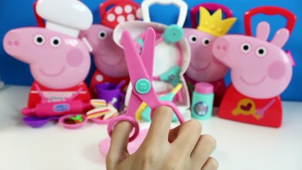Peppa Pig Chef Peppa Pig Doctors Case Peppa Nurse Peppa Pig Hair Style Juguetes de Peppa