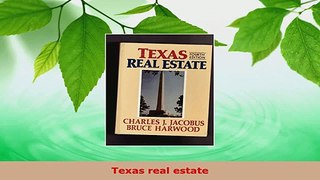 PDF Download  Texas real estate Read Online