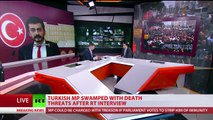 Turkish MP investigated for treason after sarin gas claims on RT