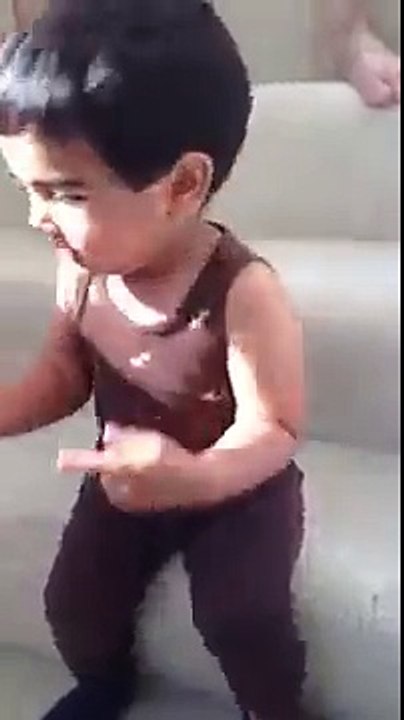 Baby Boy Telling Capitals Of Countries