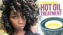 DIY Overnight Hot Oil Treatment For Shiny Baby Soft Hair - Naptural85