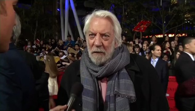 The Hunger Games: Catching Fire - Donald Sutherland Interview (2013) - THG Movie HD