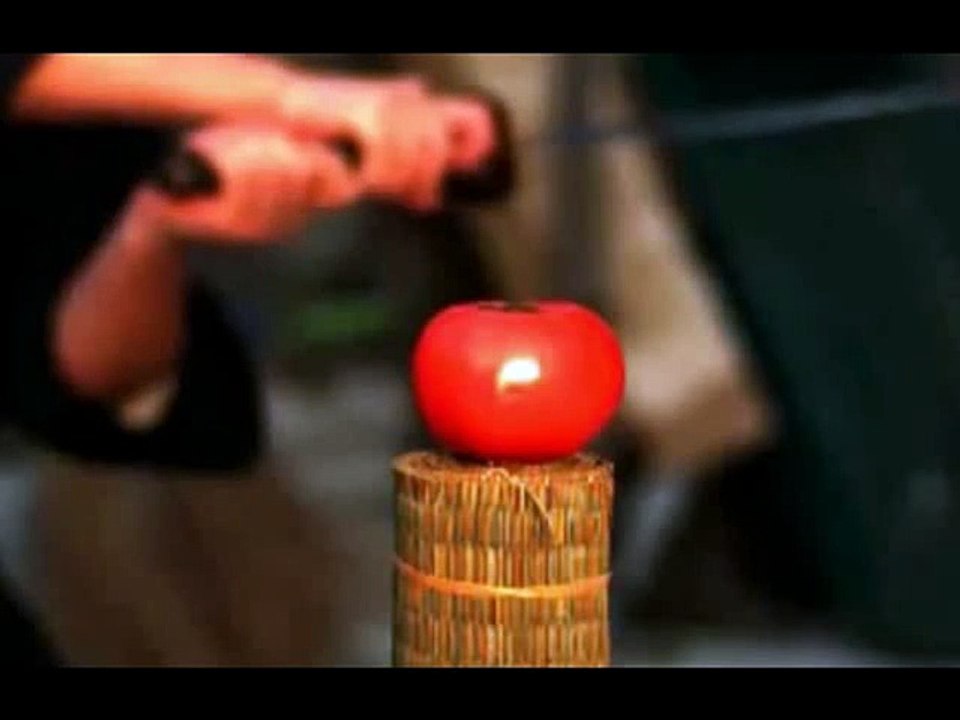 # Awesome- Slow Motion of Sharp Knife